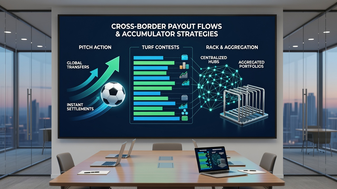 Mobile reward systems displaying accumulator options across sports and casino games with instant payout indicators