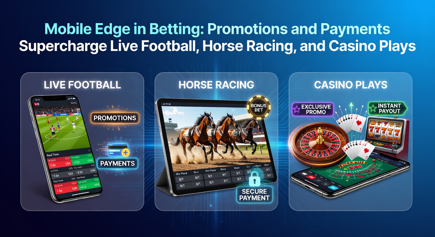Smartphone displaying live football betting odds with instant payment options and promotional boosts active during a match